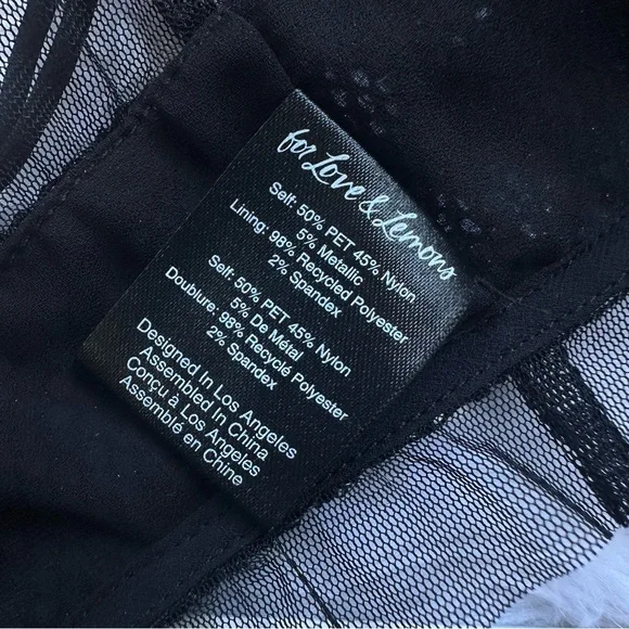 For Love & Lemons • Sequin Embellished Christelle Bralette Top - Picture 8 of 12